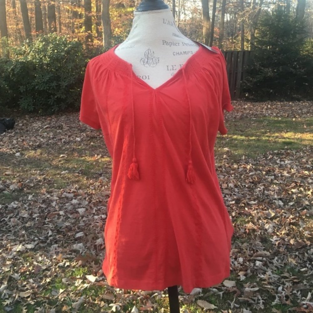 Lauren - Ralph Lauren Petite Shirt with Embroidery